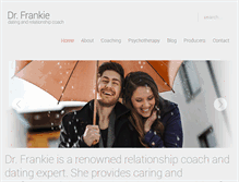 Tablet Screenshot of drfrankie.com